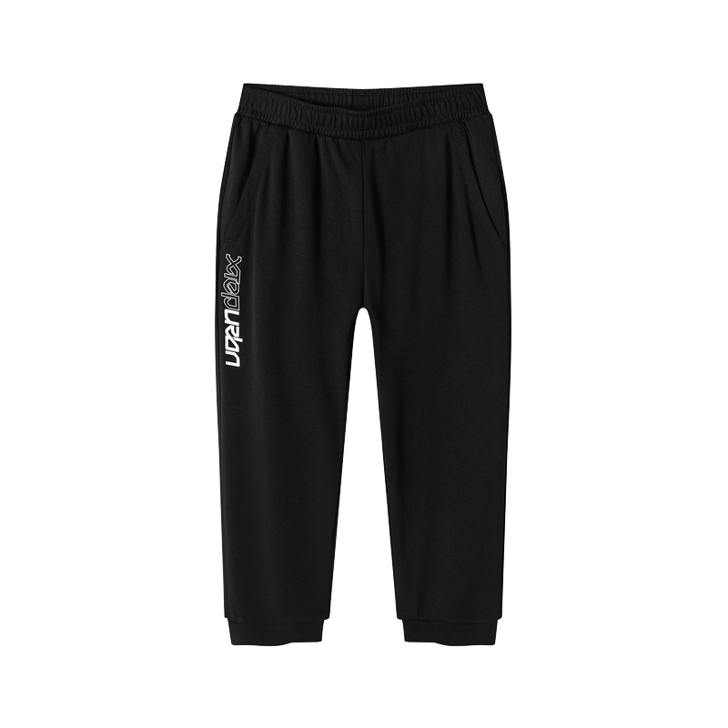 特步女针织七分裤2020夏新款轻薄七分裤981228620274