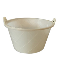 稳斯坦 Winstable WST177 泥工瓦工小灰桶 建筑工地用牛筋桶 塑料桶 高22cm 开口直径30.5cm