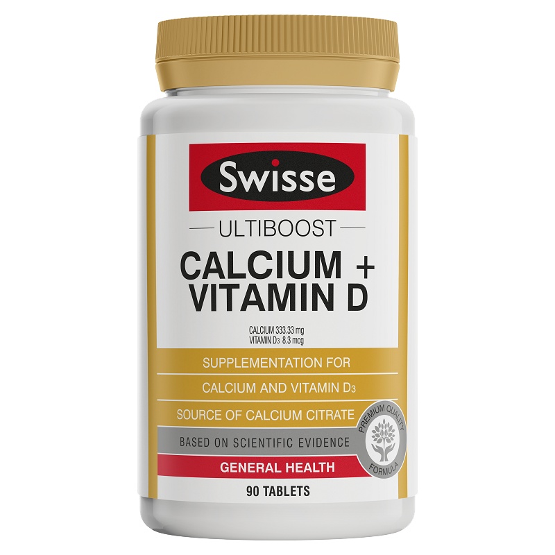 Swisse 钙维生素D片(90片)促进钙吸收