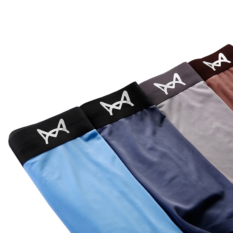 猫人/Miiow男士三条装内裤透明内裤平角裤MOF654140