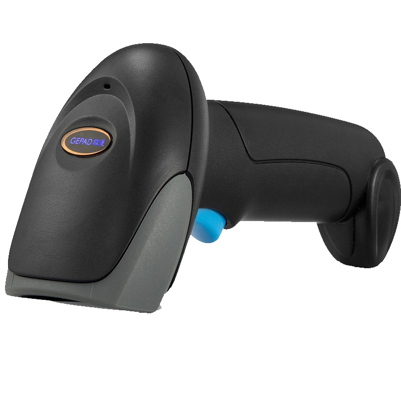 歌派(GEPAD)Y-258+条码扫描枪有线一二维码扫码枪 农资兽药追溯码条码枪 平板式超市收银开票扫码器 黑色