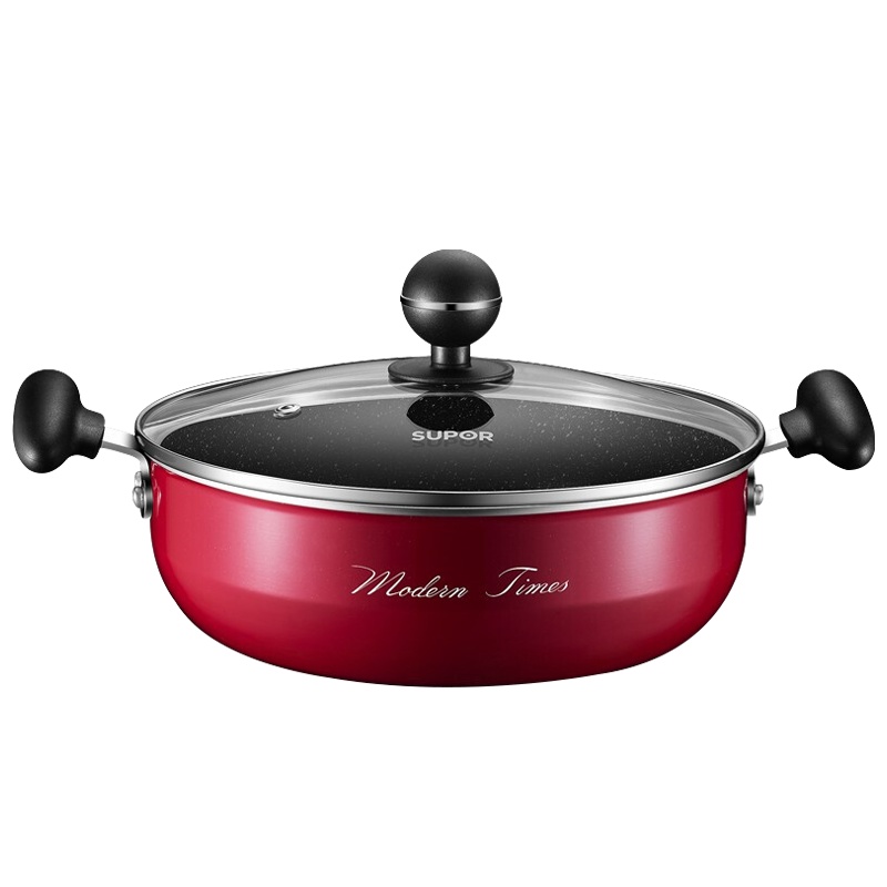 苏泊尔(SUPOR)迷色系列多功能小火锅(ROSSO红) ET24JAP01-R