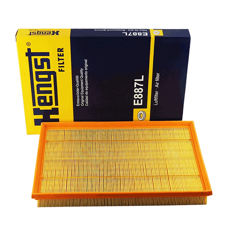 汉格斯特(hengst)空气滤清器E887L适用于宝马X5(E70)30i 3.6L