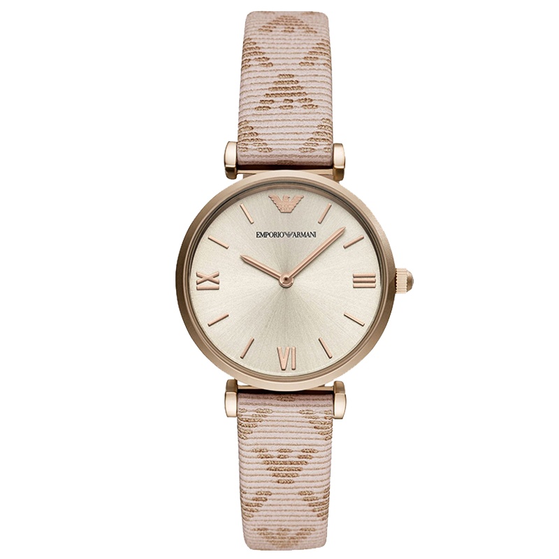 阿玛尼(ARMANI)手表 商务时尚女士手表 精美浪漫樱花系列腕表 石英表 女表 AR11126