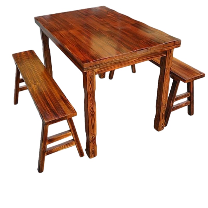 逐鹿中原实木桌椅组合餐桌椅HC-393实木餐桌