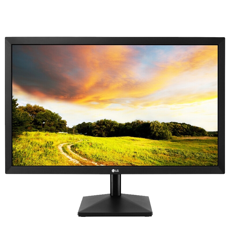 LG 24MK400H 23.5英寸1MS响应LED背光家用办公电脑液晶显示器黑色可壁挂
