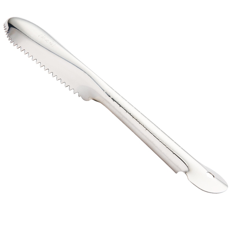 家用不锈钢鱼鳞刨刮鱼鳞器去鱼鳞工具古达杀鱼刀具鱼鳞刷打鳞器鱼鳞刀 标配鱼鳞刨