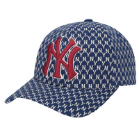 [直营][吴宣仪同款] MLB MONOGRAM系列可调节棒球帽 NY时尚硬顶弯檐帽-32CPFB911