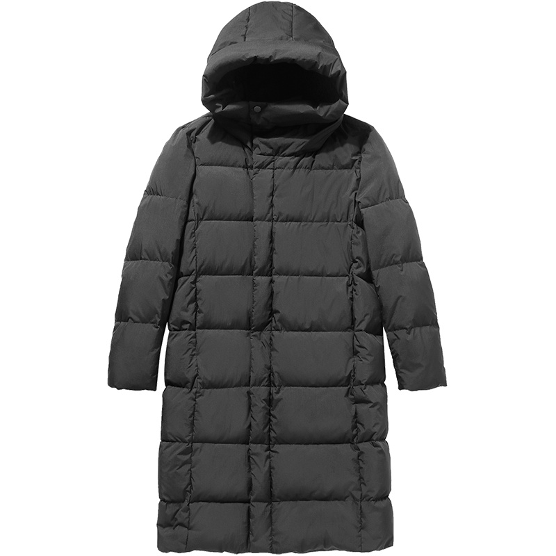 马克华菲男装冬款时尚潮流简约长款羽绒服鸭绒