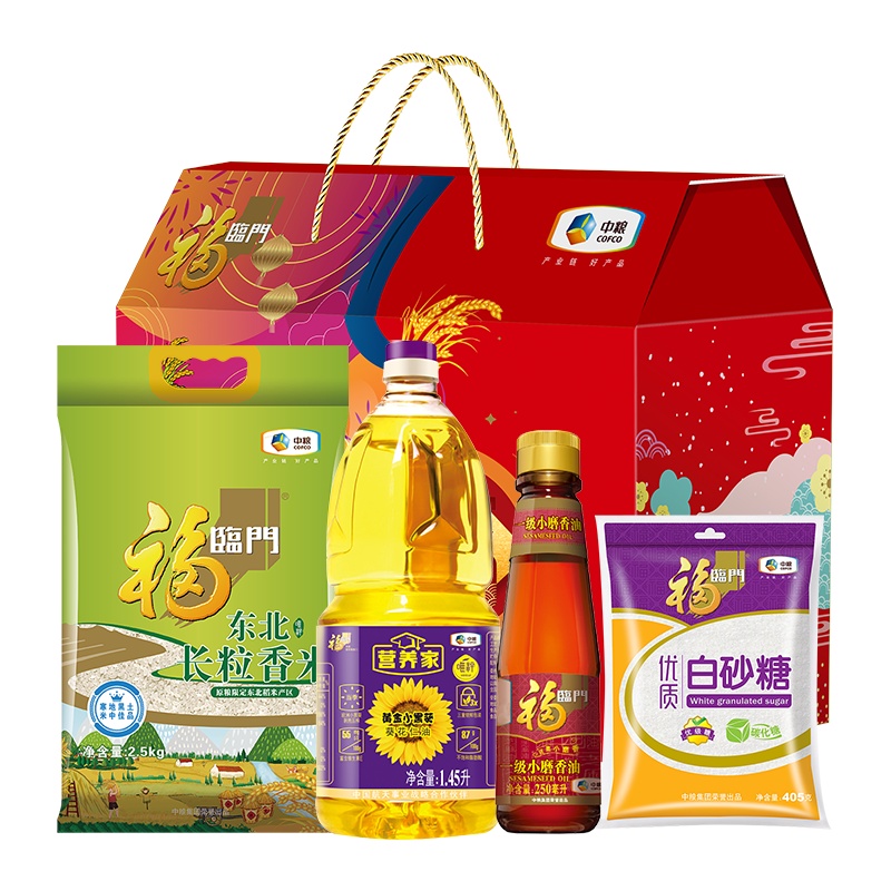 中粮福临门唯粹福小厨大礼包E型(2905g+1700ml)