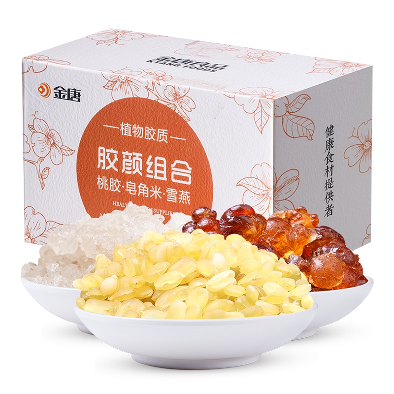 金唐(KTANG) 胶颜羹皂角米雪燕桃胶100g