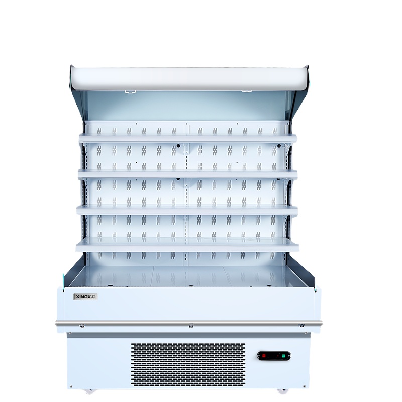 星星(XINGX)(白) 1,5米果蔬超市风幕柜 展示柜 冰柜保鲜柜 水果蔬菜冷藏柜 IVMC-1.5-10020WB