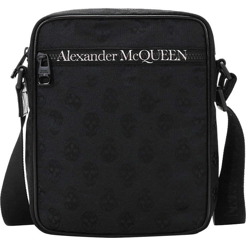 ALEXANDER MCQUEEN 亚历山大·麦昆 男士 织物单肩斜挎包信使包 632026 1AAAK