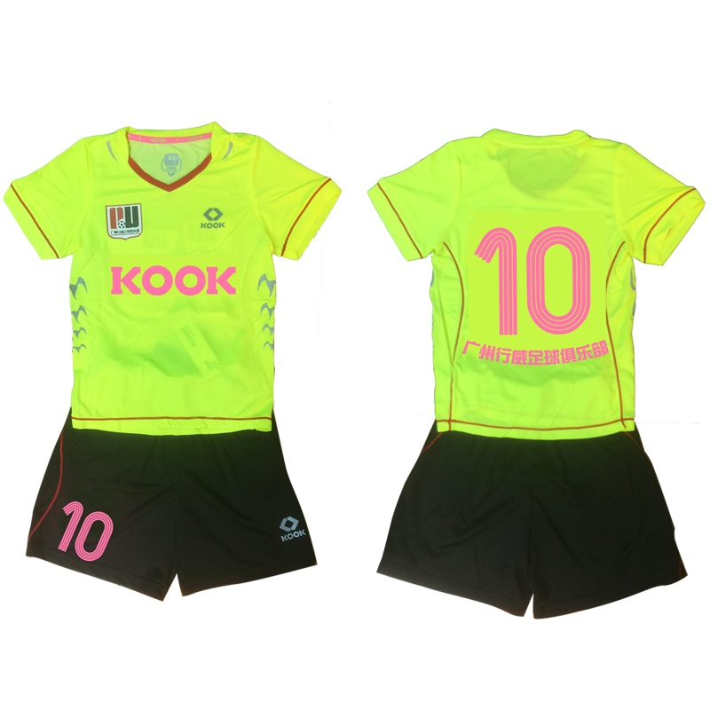 KOOK足球服教练服男孩小学生反光足球训练服球定制比赛运动衣儿童长袖