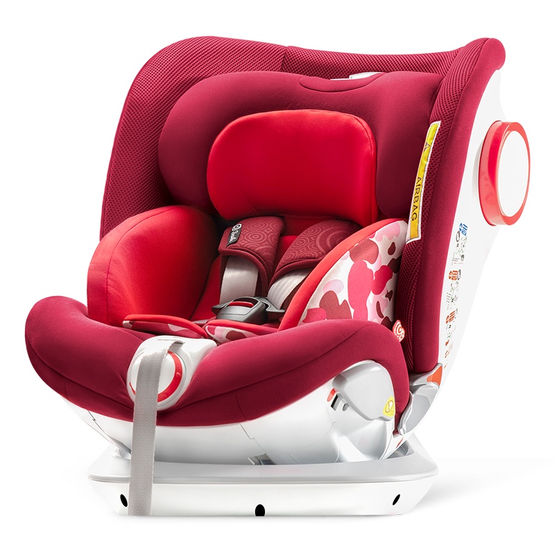 [新品]savile猫头鹰妙转0-4-7岁安全座椅汽车用婴儿车载isofix360度旋转 太阳