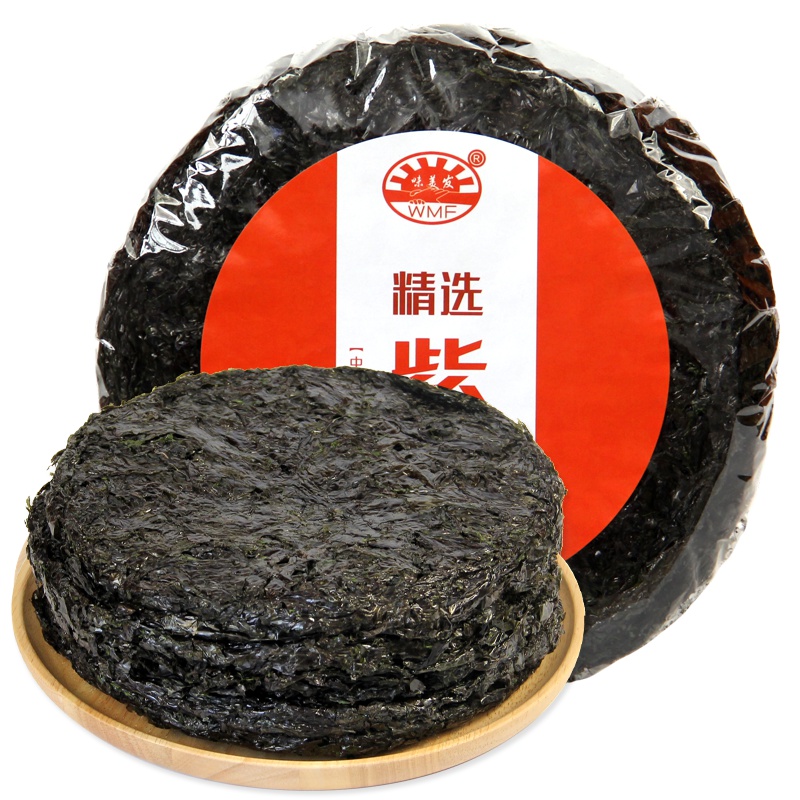 味美发 紫菜80g 海产干货煲汤食材干坛紫菜