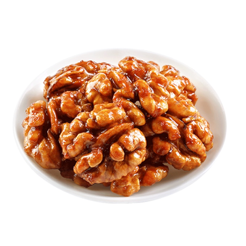 [罐罐家_琥珀核桃仁228g/罐]香甜味食品坚果炒货零食
