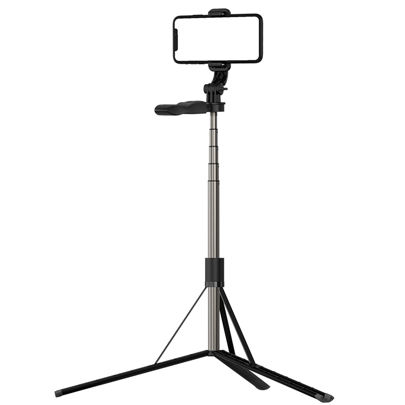 纽曼自拍杆L05手机直播支架加长补光蓝牙遥控防抖旅游神器抖音自照杆手持通用oppo华为专用vivo小米苹果平衡器一体式