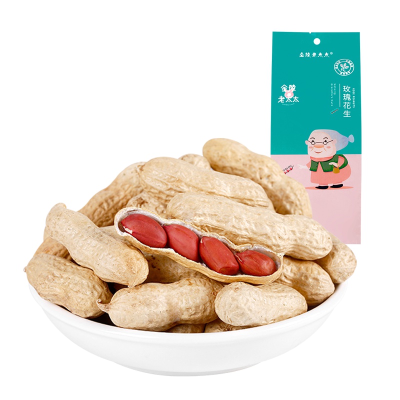 金陵老太太 玫瑰花生 150克