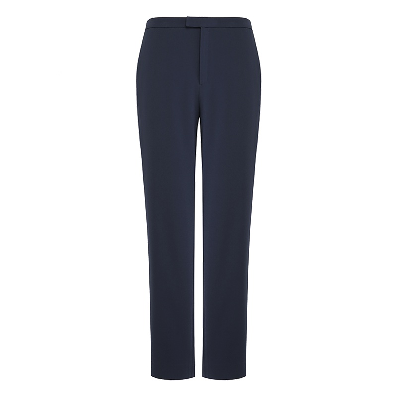 鄂尔多斯1980 春夏新品浪漫系列休闲修身女九分裤