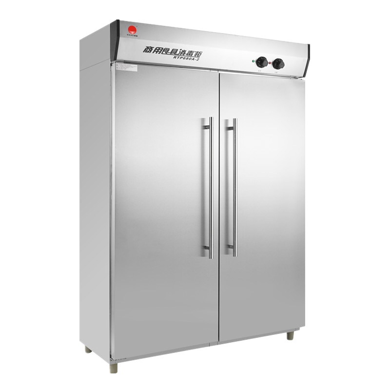 亿高(EKOA)消毒柜 RTP680A-2 高温消毒 商用全不锈钢立式双开门 厨房餐厅食堂专用大容量 消毒碗柜