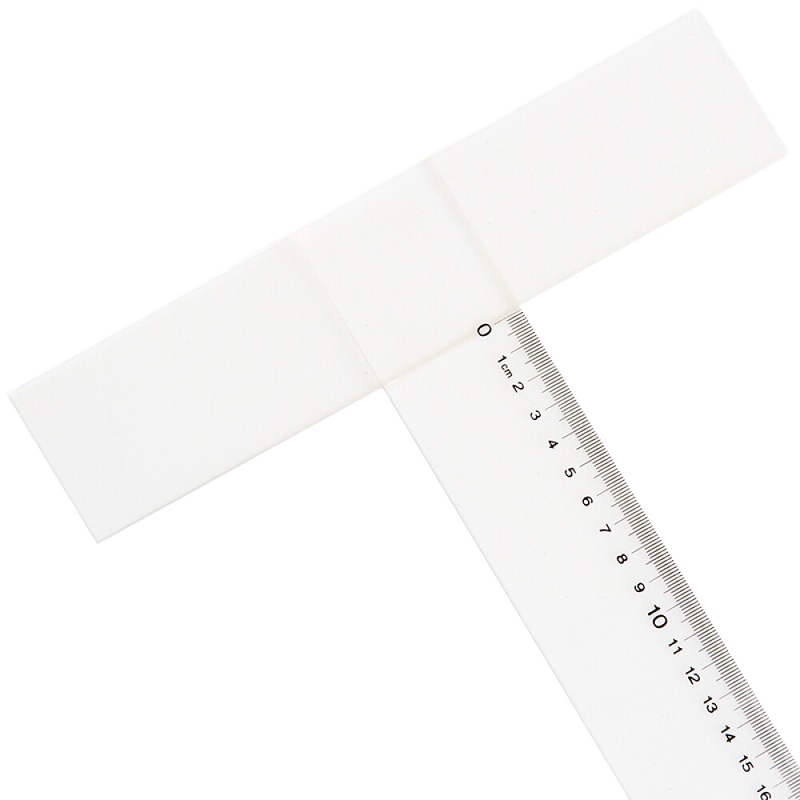 得力 deli 8410 有机丁字尺60cm(只)