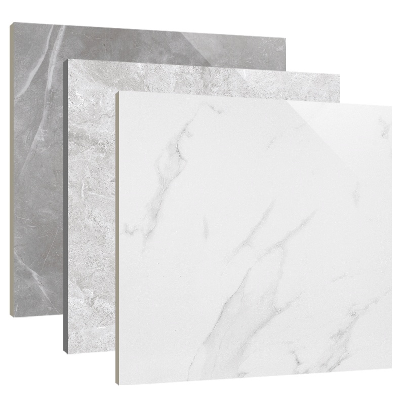 新中源陶瓷客厅瓷砖地板砖600x600现代简约全抛釉仿大理石墙地砖6900