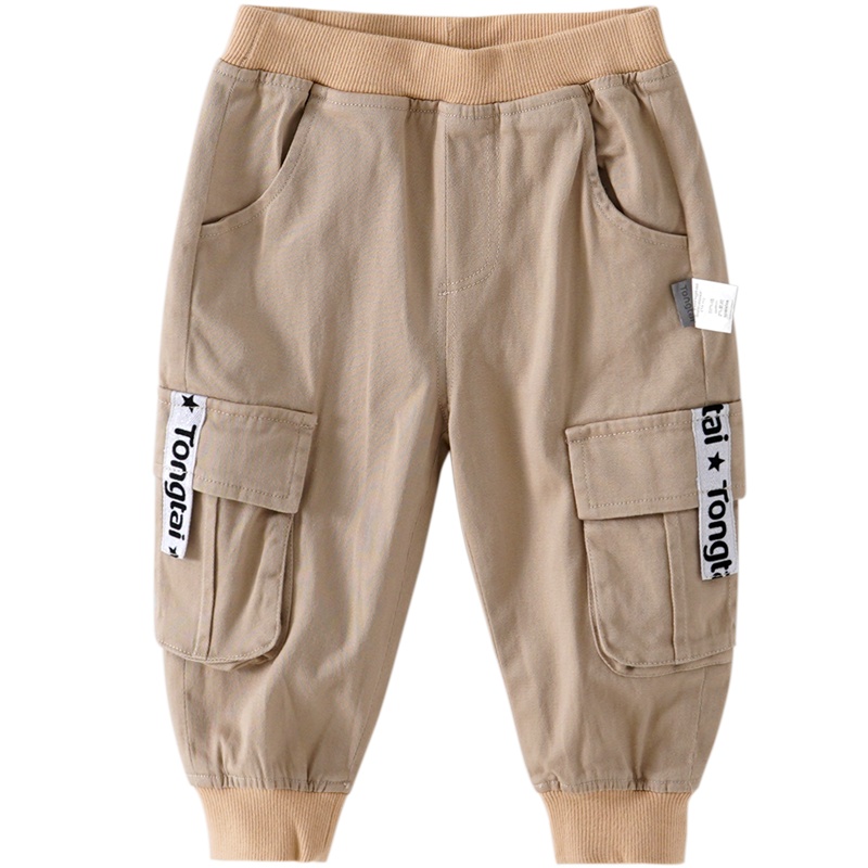 童泰(TONGTAI)2020年春秋新款裤子1-4岁婴幼儿男女宝宝工装裤子休闲外出长裤儿童裤子
