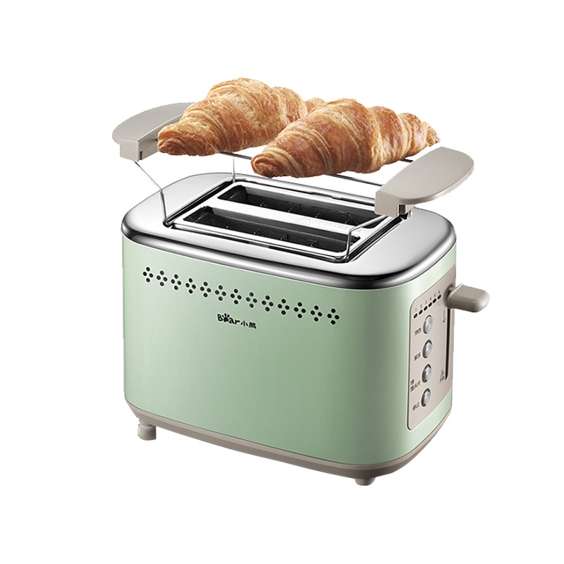 小熊(Bear)多士炉 DSL-C02A1 全自动家用小型吐司机烤面包早餐神器三明治机