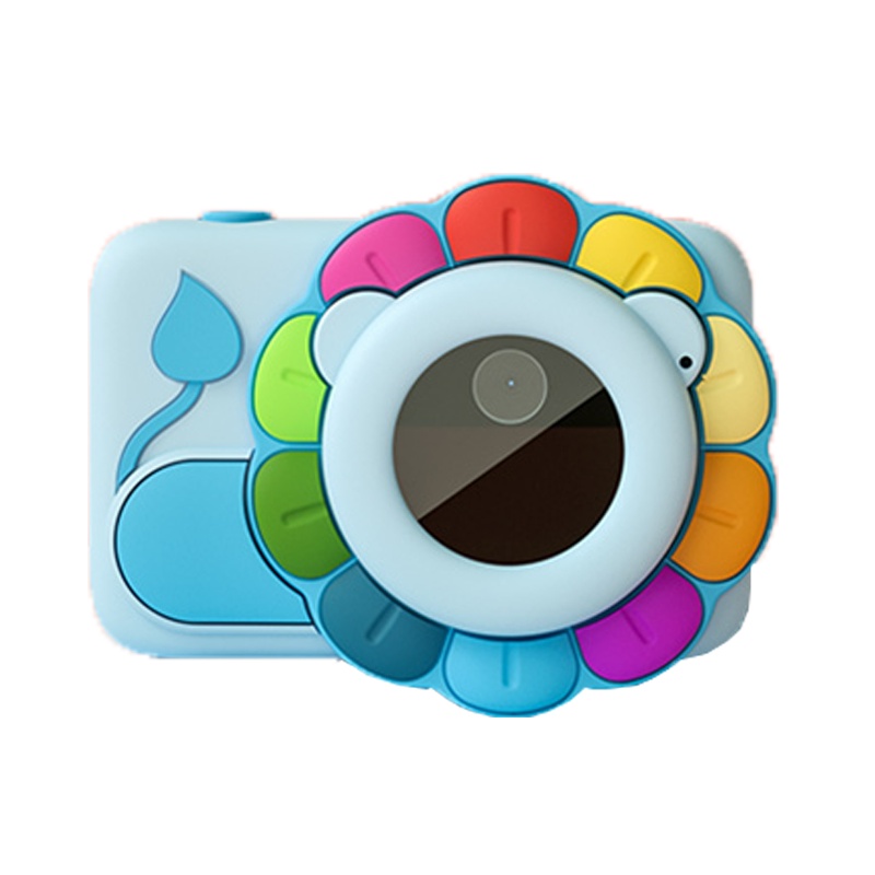 魔法棒AI科教儿童数码照相机智能WIFI玩具3200万可拍照宝宝小单反可拍照蓝色
