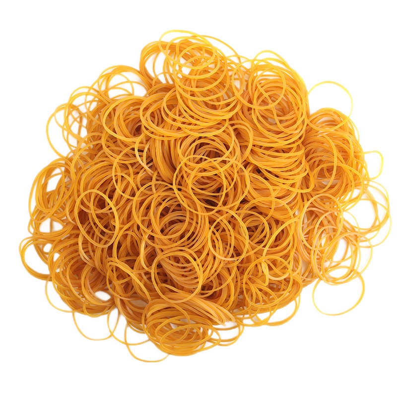 优必利 橡皮筋1000g/包 财务办公生活橡胶圈 强韧性牢固牛皮筋 实用办公耐用橡皮圈 4553