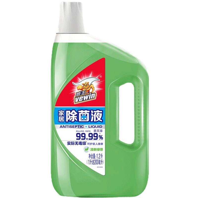 威王含氯除菌液家居用品除菌水杀菌除菌液可做除菌喷雾1.2L*1瓶