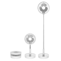 艾美特(AIRMATE)小电扇 办公室桌面USB充电台式折叠小风扇迷你