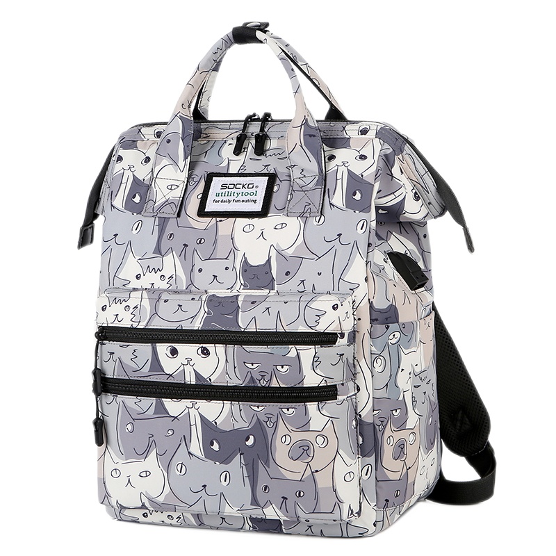 圣兰戈(SOCKO)笔记本电脑包双肩背包15.6寸女男适用联想拯救者Y7000P小新14华硕苹果小米13.3戴尔华为16