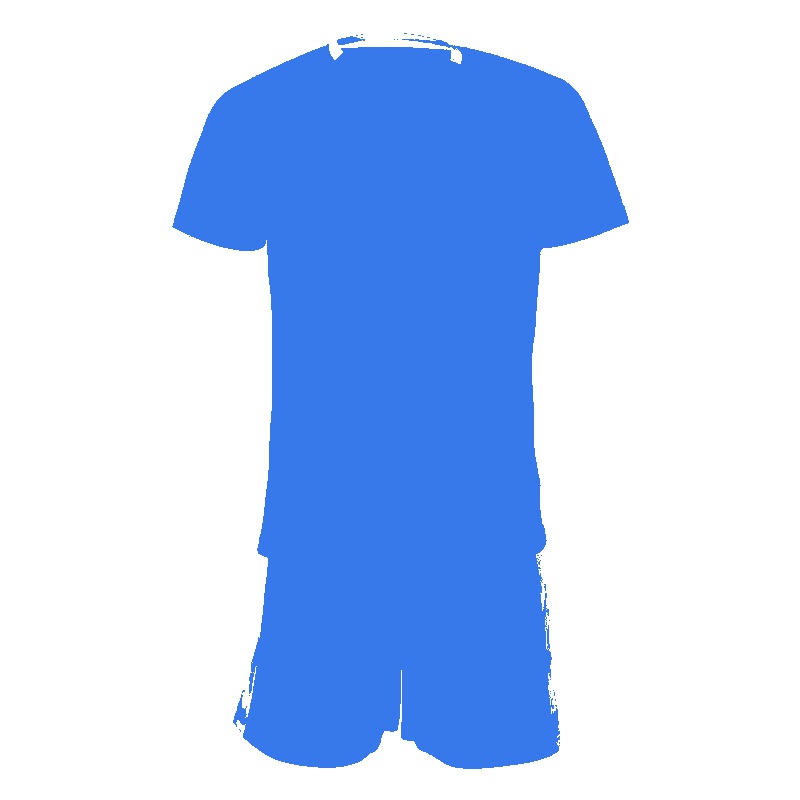 李宁 组队套装AATL101-4 晶蓝色/标准白