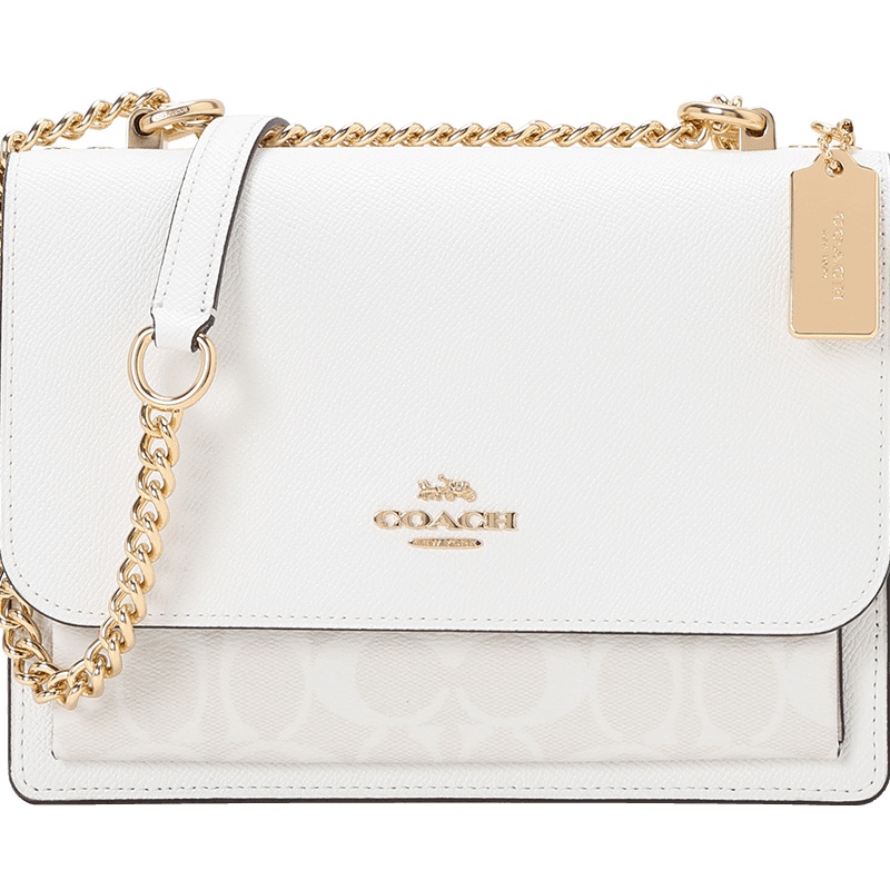 COACH KLARE 口盖包 字母马车标 单肩包