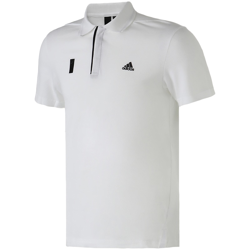 【自营】阿迪达斯男服短袖POLO衫翻领wuji休闲运动服DY8749
