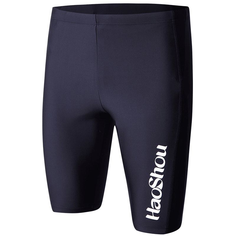 号手泳裤男防尴尬五分专业速干平角时尚款成人加大码宽松海边温泉