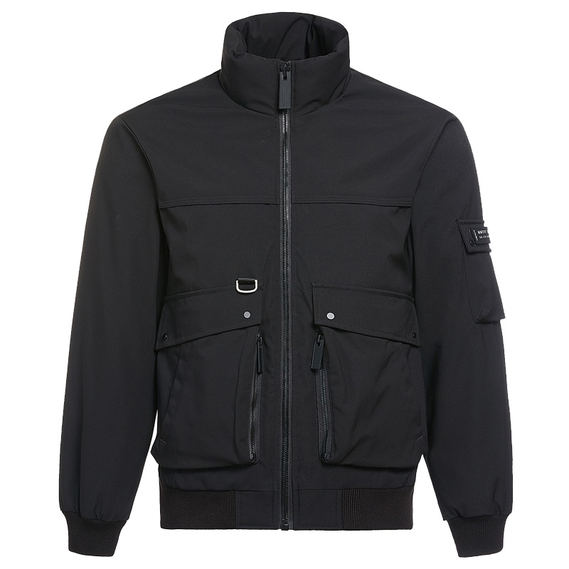 鸭鸭(yaya) 冬季新款男士羽绒服外套短款立领加厚保暖潮流外套男