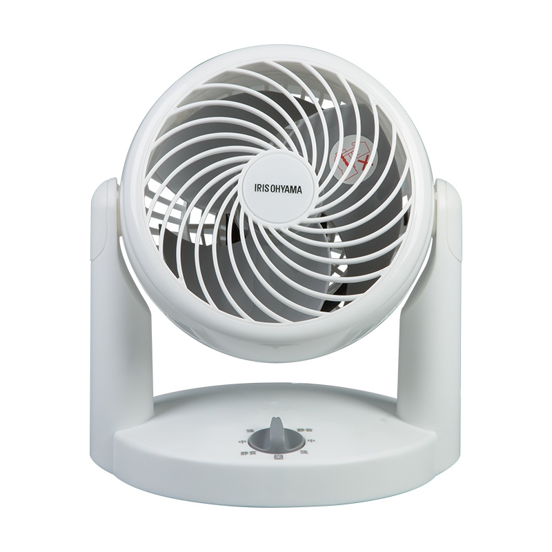 爱丽思IRIS家用空气循环扇台式静音空调风扇落地扇桌面床头电风扇白色