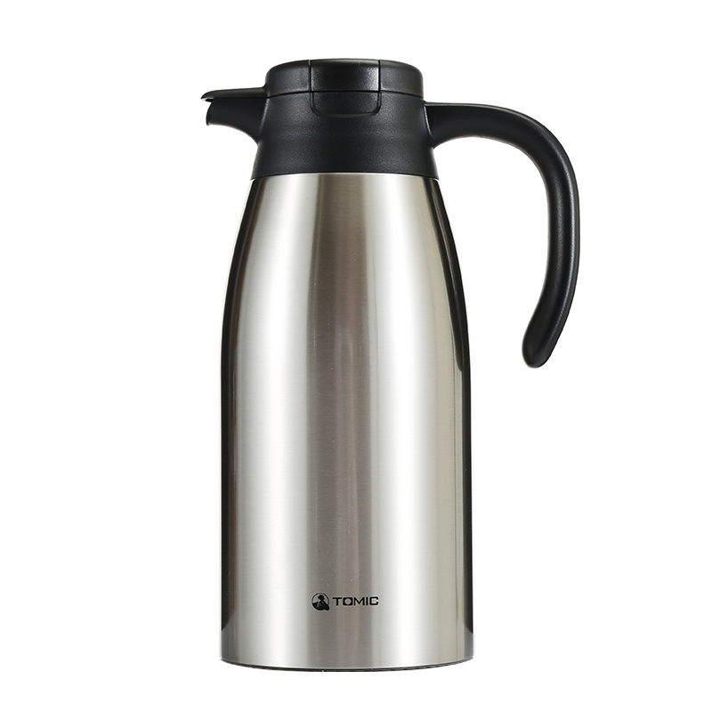 特美刻(TOMIC)保温壶316不锈钢家用保温瓶热水瓶2L大容量水壶暖壶开水瓶 TJ10009