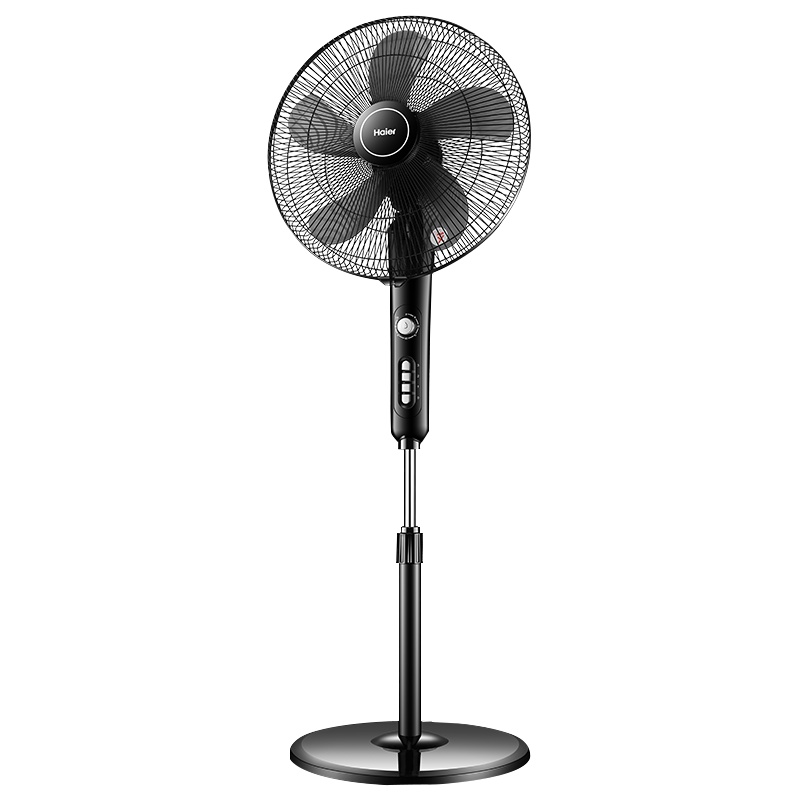 海尔(Haier)电风扇 三档调节 60分钟定时 俯仰调节 高度调节 高效电机 电风扇落地扇电扇风扇FSJ3510B