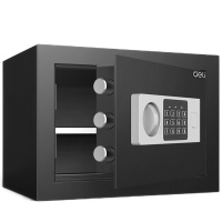 得力(deli)保险柜 高25cm小型保险箱 电子密码保管箱 92620(单位:个)