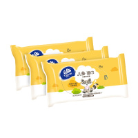 维达 湿巾 多效8片3包迷你套装