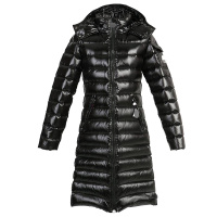 Moncler外套女2019新款正品明星同款杨幂舒淇经典款蒙口羽绒服女中长款