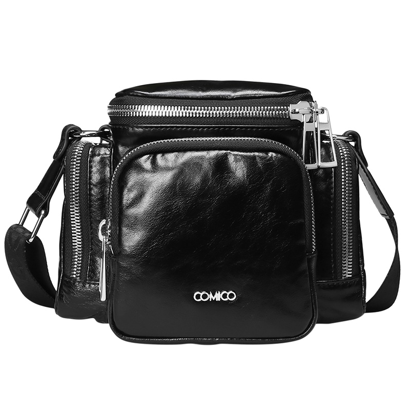 COMICO高美高女款牛皮mini单肩斜挎包女包C8288