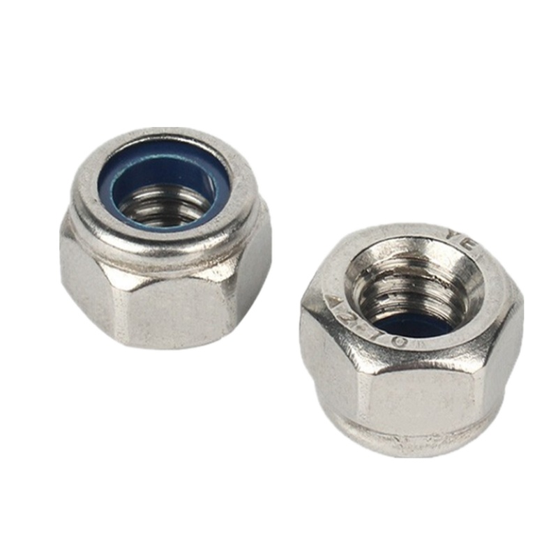 EG 304不锈钢自锁防松螺母 M8(百只装)