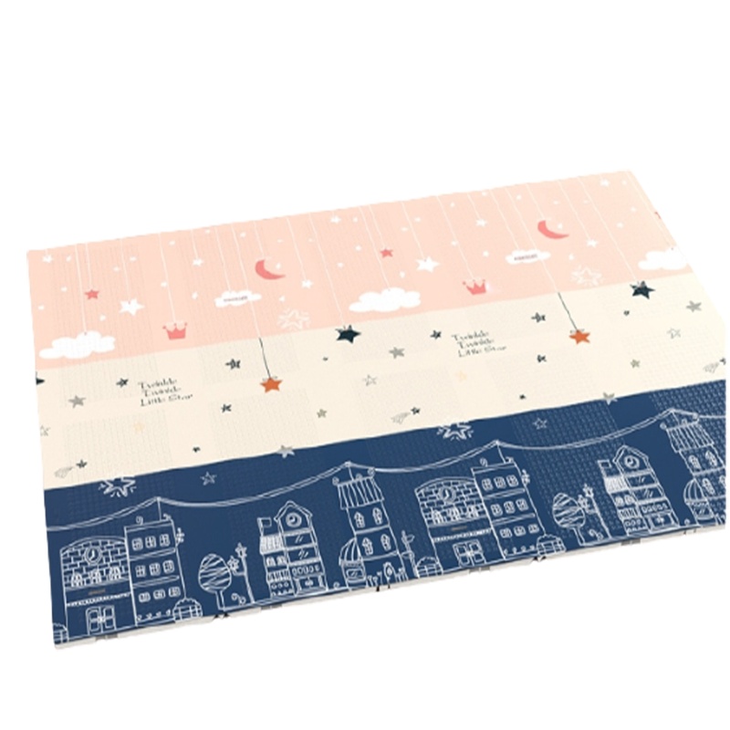 宝宝爬行垫可折叠智扣儿童爬爬垫xpe加厚婴儿客厅家用游戏地垫子