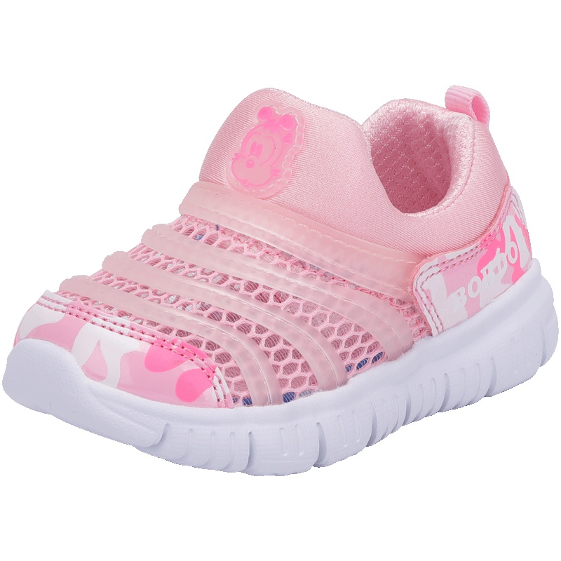 巴布豆童鞋毛毛虫鞋2019夏季款网面儿童鞋子儿童运动鞋女