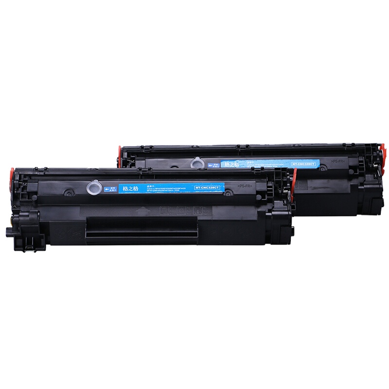 格之格CRG-328硒鼓NT-CNC328CT易加粉双支装适用MF4570 4450 4412打印机佳能328硒鼓